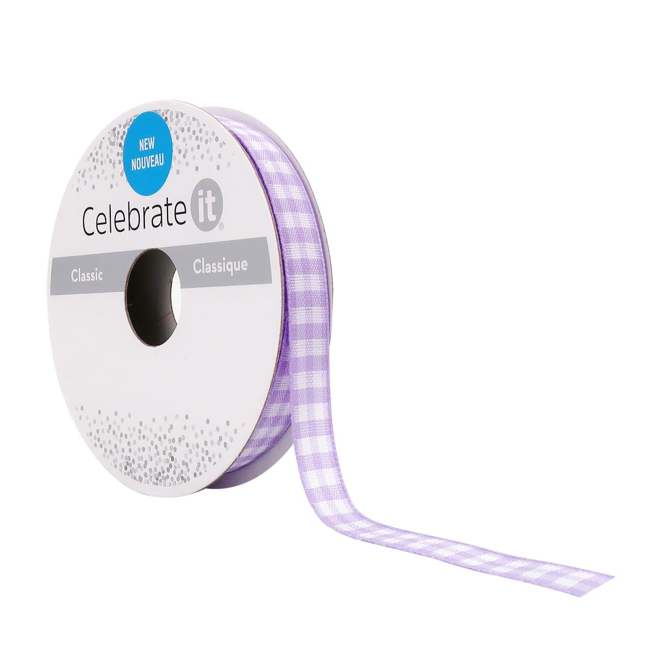 12 Pack: 3/8'' x 7yd. Gingham Ribbon by Celebrate It™